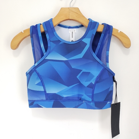 Sold! Karma Kristin Bra & Parametric Blue Yoga Set - Picture 2 of 6